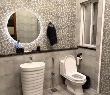 Lahore Casa | Private Suite Air Conditioner with Living Area Kitchen and Garage