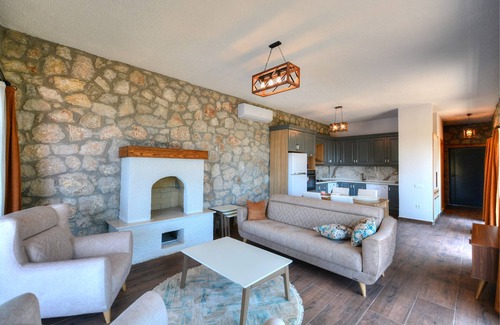 Faralya Villa | Villa privada Oliver con vista lugar ideal para una luna de miel o un viaje romántico