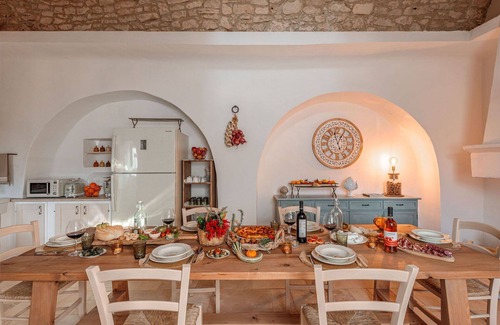 Martina Franca Villa | Estupenda casa de vacaciones privada con WIFI, A/C, piscina privada, TV, patio, cerca de Ostuni