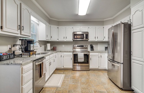 High Point Casa | Private Yard & Deck: High Point Home Base!