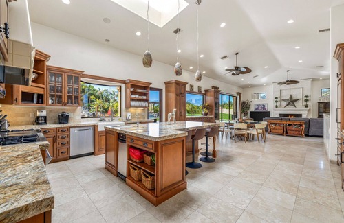 Bermuda Dunes Casa | Privately Gated 2.3 Acre, Tuscan Villa Resort Property, View, pool and12' Slide!!