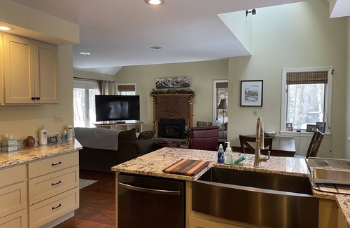 Carrabassett Valley Casa | Privately located with ski in and ski out lift access,