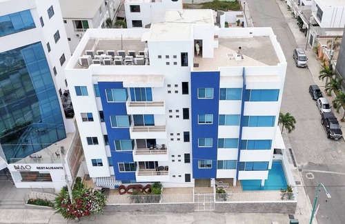 Manta Apartamento | PRIVILEGED LOCATION in Barbasquillo! 2-bedroom apt. with AC, balcony, WiFi