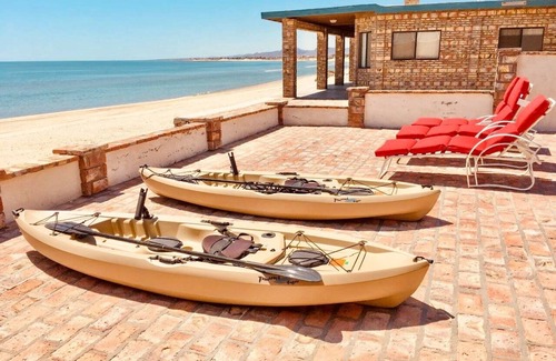 San Felipe Casa | Villa frente a la playa en la playa de arena