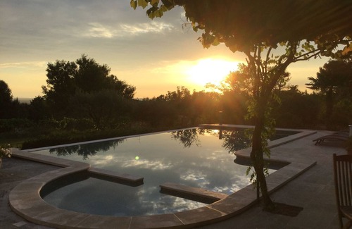 L'Isle-sur-la-Sorgue Casa | Propiedad en la provincia de Vaucluse: Infinity piscina / jacuzzi / Vista