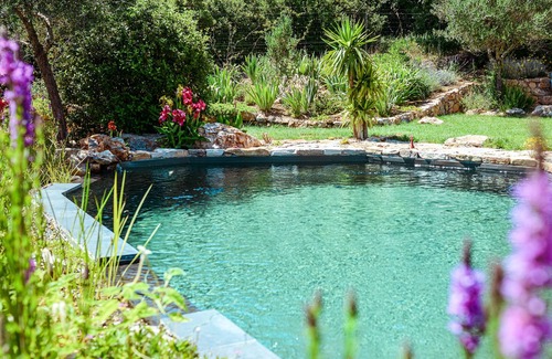 Besse-sur-Issole Casa | Provence chic, relaxation, Spa, natural pool in a green setting for 2