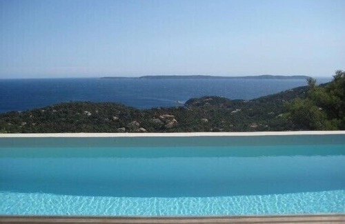 Cap Benat Villa | Provenza, Gaou Benat, villa, piscina, excepcional vista panorámica al mar