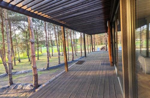 gmina Grabow nad Pilica Apartamento | Przeszklony Tiny House w Lesie