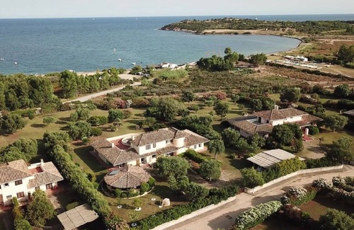 Pula Casa | Casa de Cerdeña Pula a 250 metros del mar, jardín, wifi ilimitado, TV inteligente, golf a 2 km