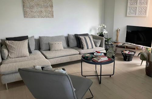 Pully Apartamento | PULLY LAUSANNE sunny apartment on lakeside street and direct bus to Lausanne train station