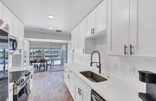 Punta Gorda Casa | Punta Gorda Isles 2-Bedroom Private Pool Home on Canal with Dock
