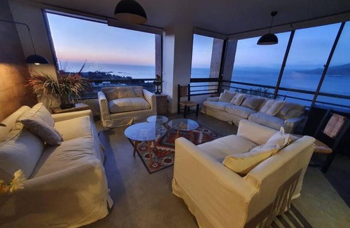 Papudo Apartamento | Punta Pite / Papudo, Espectacular Vista al Mar