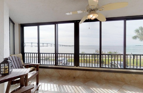 Punta Rassa Condominio | Punta Rassa #104 WATERFRONT RETREAT ON SAN CARLOS BAY WITH CAPTIVATING WATER VIEWS
