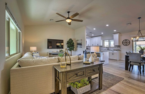 Sun City West Casa | Putting Green, Grill: Home in Sun City West!