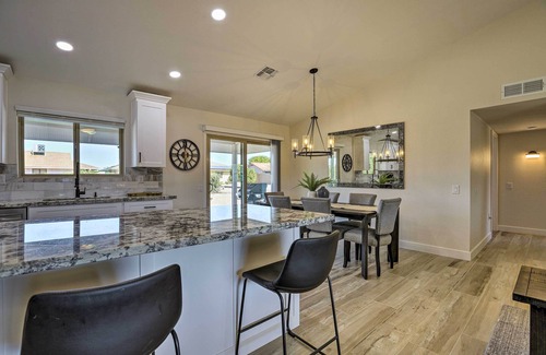 Sun City West Casa | Putting Green, Grill: Home in Sun City West!
