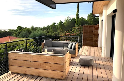 Pyla-sur-Mer Villa | Pyla - Superb property with Bassin view