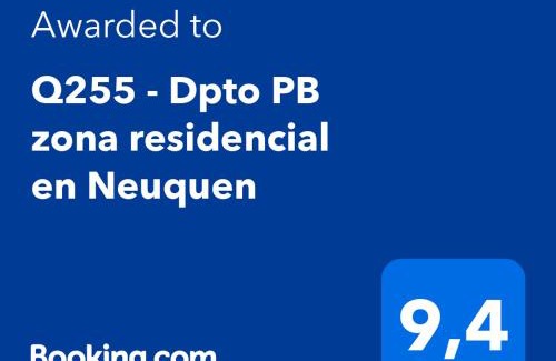 Neuquen Apartamento | Q255 - Dpto PB zona residencial en Neuquen
