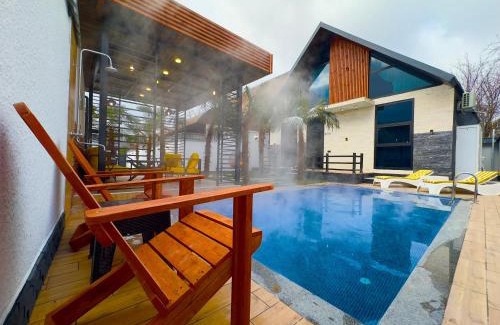 Gabala Casa | Qafqaz Retro Bungalow HOT POOL