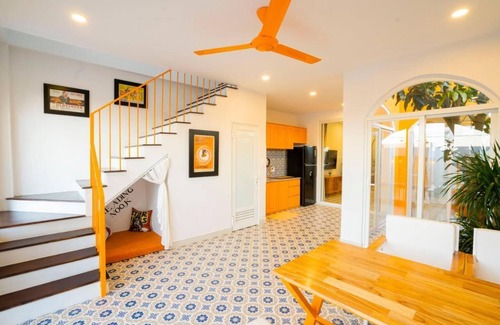 Cam Chau Casa | QCasa Mango - 3 bedroom villa with pool, kitchen, stunning view, work-desk, wifi