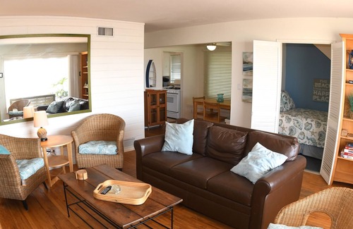 South Mission Beach Cabaña | 1. 5 habitaciones, 1 baño en primera línea de playa