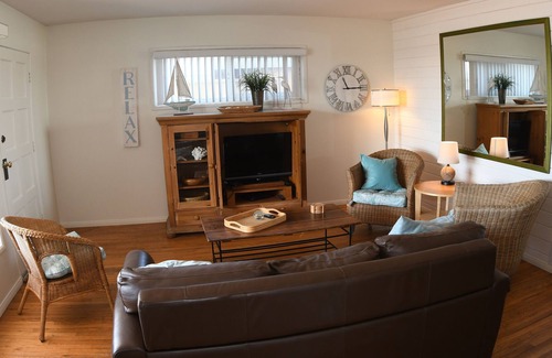 South Mission Beach Cabaña | 1. 5 habitaciones, 1 baño en primera línea de playa