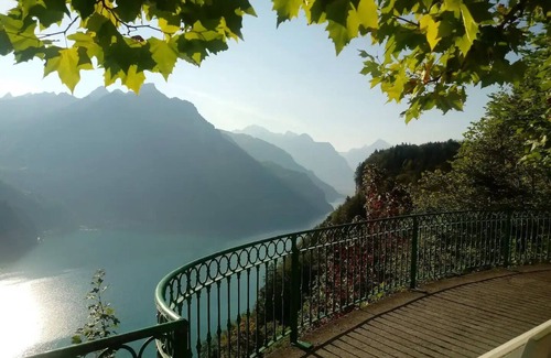 Ruetli Condominio | Quaint 2-bedroom condo in Seelisberg with stunning views