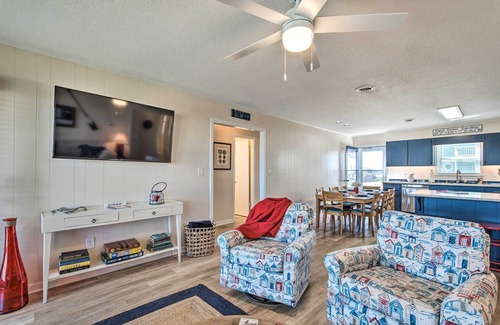 Topsail Beach Cabaña | Quaint 'sand Dollar Sandbar' - Walk to Beach!