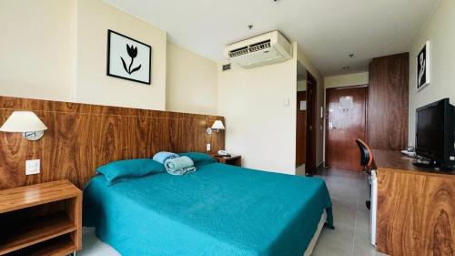 Taguatinga Hotel | Quarto Mobiliado no Hotel Go Inn Taguatinga com Wi-Fi, Ar Condicionado e Estacionamento Grátis