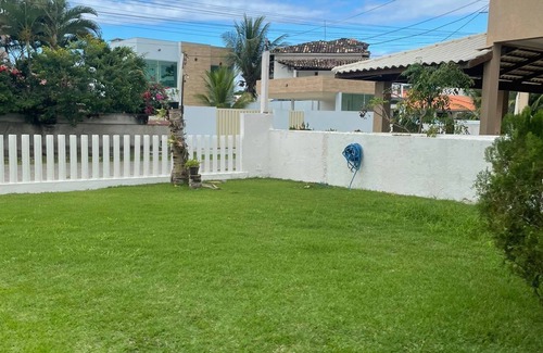 Aratuba Casa | Quarto na praia com cama de casal
