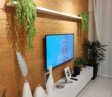 Ponta Verde Apartamento | QUARTO/SALA COM VISTA P/O MAR DE PAJUÇARA