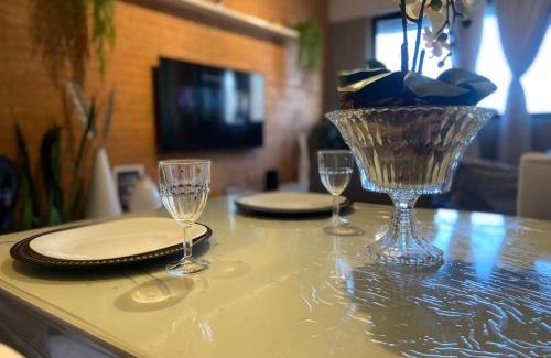 Ponta Verde Apartamento | QUARTO/SALA COM VISTA P/O MAR DE PAJUÇARA