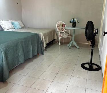 Sousa Apartamento | Quarto Suite Com Ventilador