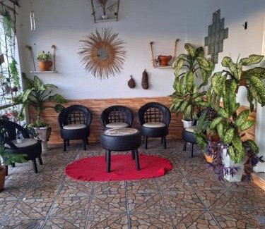 Alvorada Casa | Quarto triplo com banheiro em Pousada e Restaurante