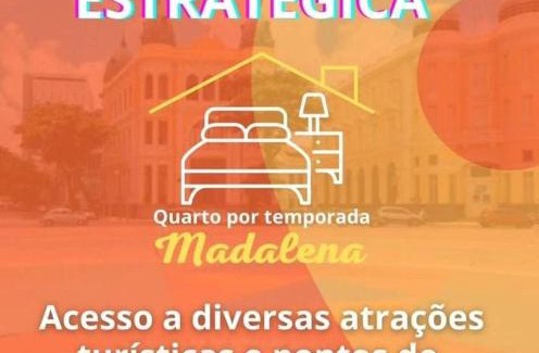 Madalena Casa | Quartos em apartamento rústico e aconchegante