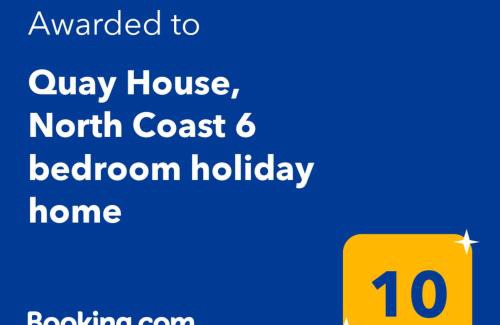 Ballycastle Casa | Quay House, North Coast 6 bedroom holiday home
