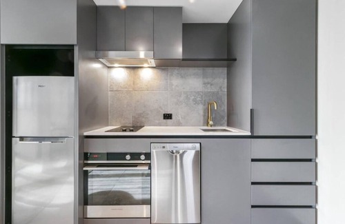 Docklands Apartamento | Queen 1-Bedroom Apartment at Rosslyn Street Melbourne