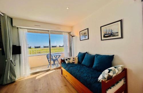 Quiberon Apartamento | Quiberon : Studio 4 pers, balcon, animaux admis, parking - FR-1-478-145