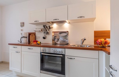 Zingst Apartamento | Quiet and central vacation apartment with fireplace by the Baltic Sea