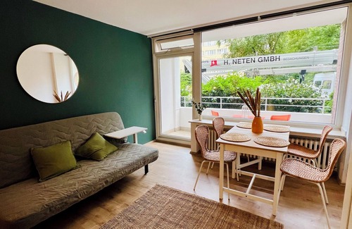 Golzheim Apartamento | Quiet and sunny studio in direct proximity to the trade fair/arena and city center