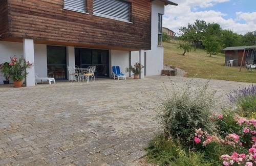 Valsonne Apartamento | Casa contemporánea tranquila