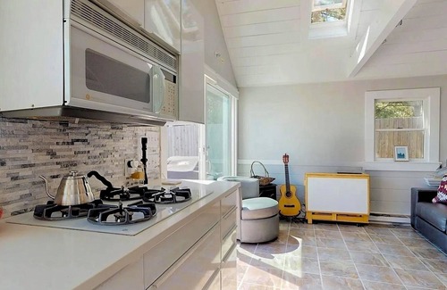 Cape Cod Casa | Quiet cottage on the beach with deck, grill, AC, & water views