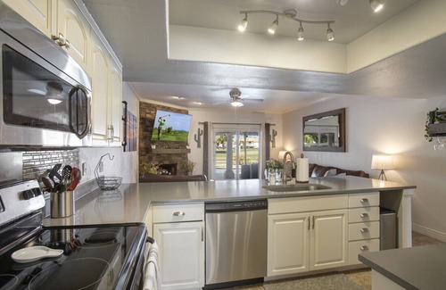 Dobson Ranch Casa | Quiet Desert Oasis on Golf Course w/ Heated Pool