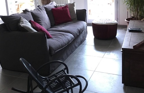 Croix-d'Argent Apartamento | Tranquilo, familiar T3 - terraza soleada de la piscina