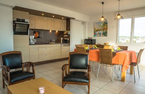 Crozon Apartamento | Piso tranquilo con vistas al mar, 2 dormitorios, wifi gratis