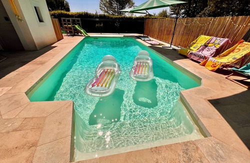 Pertuis Cabaña | Quiet, gîte with secure swimming pool - Luberon
