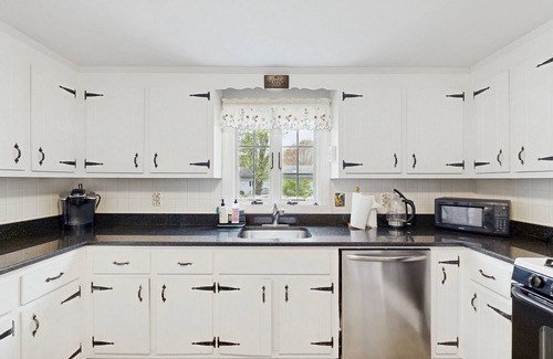 South Yarmouth Casa | Quiet home in central location with deck, W/D, & large yard