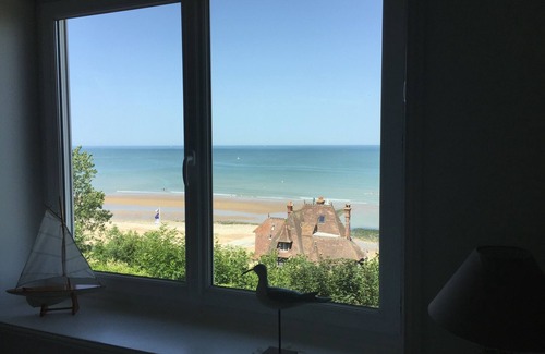 Villers-sur-Mer Casa | Casa tranquila, a 2 pasos del mar, con magníficas vistas y cerca del centro de la ciudad.