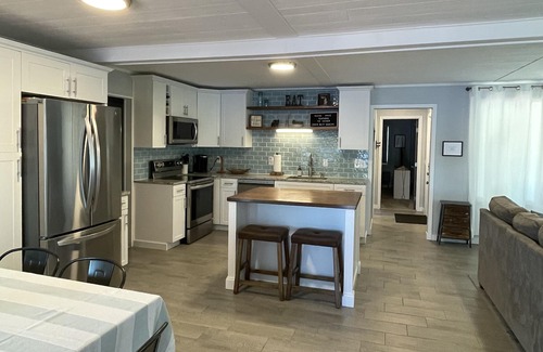 Harrison Casa | Quiet Lakefront Property on Long Lake