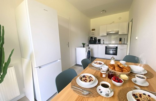 Stadtbezirk West Apartamento | Quiet & modern 2-room apartment for 4 people opposite the park