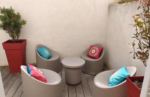 Ajaccio Apartamento | Quiet, private patio/terrace, town centre, 5 mins walk from the 1st beach